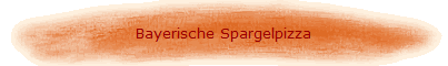 Bayerische Spargelpizza