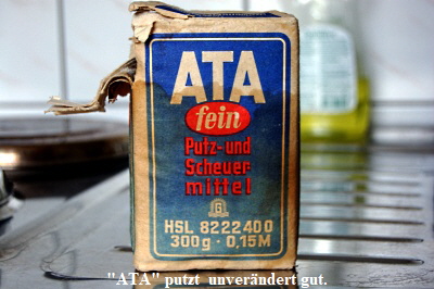 Der DDR Klassiker "ATA" putzt  auch nach  bald 20 Jahren unverndert gut.